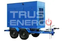Дизельный генератор ТСС АД-30С-Т400-1РПМ19 на прицепе