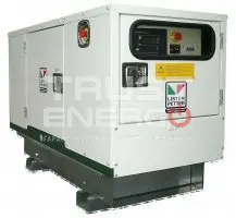 Дизельный генератор Lister Petter LWX 27 в кожухе с АВР