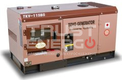 Дизельный генератор Toyo TKV-11SBS с АВР